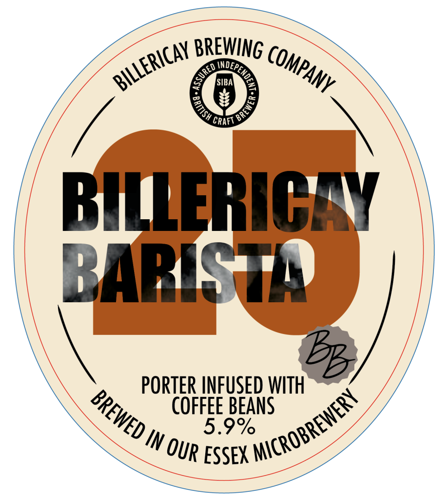 Billericay Barista Pumpclip