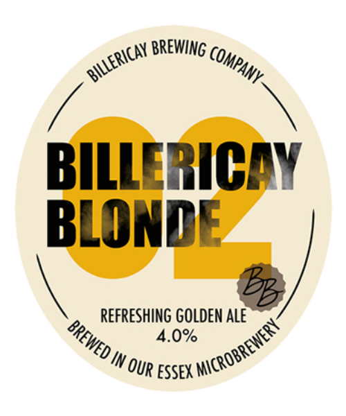 The Billericay Blonde pumpclip on a transparent background
